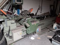 Fenster machinery AL620C- Cut saw, year 1988 – decommissioned
