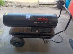 Zobo ZB-K125 37kw 38 litre space heater