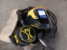 Globe Arc origo-air air fed welding mask