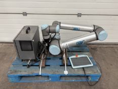 A Universal Robots Model UR10E Robotic Arm