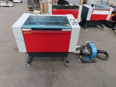 A TROTEC Speedy 300 Lazer Engraving Machine.