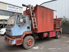 Leyland DAF 60 180TI HGV with Engineers Workshop Fitted, A Motosaldatrice MPM 10/400SS Welder