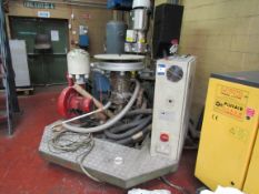 John Madeley 35 blow film extruder Screw 35mm, Die 75mm, Nips 600mm, Winder 600mm, Single, Rotation,