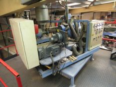 John Madeley 30 blow film extruder Screw 30mm, Die 150mm, Nips 600mm, Winder 600mm, Single,