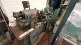 Hardinge HLV-H workshop lathe, 400V 1.5HP, Turning diameter over cross slide: 140 mm; Spindle