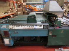 FMC Sideweld bag machine M105 Perforation bank/unwinder/indexing table, photocell, thermal