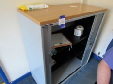 Triumph 2 door tambour front cabinet