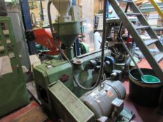 Dolci 45 blow film extruder, Screw 45mm, Die 150mm, Nips 800mm, Winder 800mm, , Rotation, Hopper