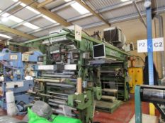 Flexopress 2 colour bag printer Serial number 589 (1981), with quantity sleeves, P2