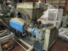 Ghioldi 70mm extruder, unuse since screw replaced