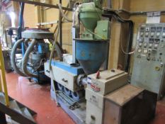 Dolci 50 blow film extruder, Screw 50mm, Die 100mm