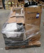 Assortment of various light components to include LED emergency converters, connectors etc. to