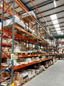 5 x bays of warehouse racking to include 6 x Ramada SP80 frame ends 20’ & 40 x heavy duty cross