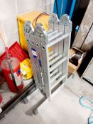 Werner Abru foldable ladder