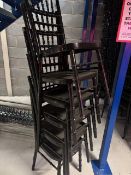 40x Chivari Stacking Chairs in Black