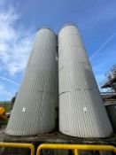 200,000 Ltr SS Silo,(Ro Silo 5) no agitation, used for water storage,