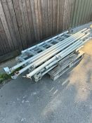 Aluminium scaffold platform