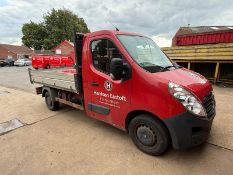 2015 Vauxhall F3500 Movano 2.3D Dropside Tipper