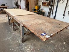 Large Timber Workbench