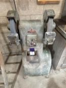 AJH Bison Double End Pedestal Grinder