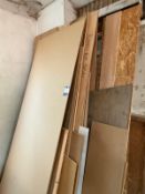 Qty of Timber Offcuts Including Board Materials