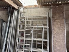 Qty of Aluminium Scaffold Tower Components