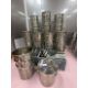 54x Stainless Steel Lidded Buckets - Image 1 of 2
