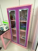 Glazed Double Door Cabinet