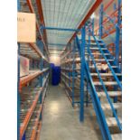 Racking System with Mezzanine & Steel Staircase