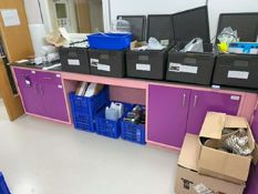 Lab Bench with 4x Cupboards and a Kneehole