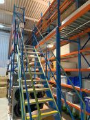 Racking System with Mezzanine & Steel Staircase