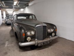 Bentley S3 Saloon (1963), BMW 750 (2009), Mercedes S500 (2006) & Mercedes Viano (2011)