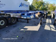 Dennison Lock and Go Sliding Skeletal Trailer, Typ