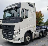 Volvo FH4 500 Globetrotter 6x2 Tractor Unit, Registration YJ67 UUZ, Year of Original Registration