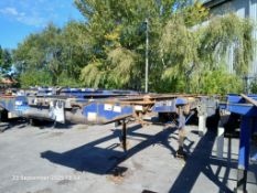 Montracon Skeletal Tri Axle Trailer, Vehicle ID Number SMRS3ARXXFN116826, Reg./ID Mark C417728 (