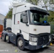 Renault T460 Comfort Euro 6 6x2 Tractor Unit, Regi