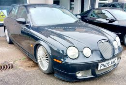 JAGUAR S­TYPE SALOON SPECIAL EDITIONS 2.7d V6 XS 4dr Auto. Registration PN06 XME, Mileage: 86,930.