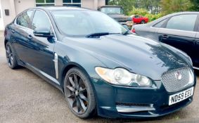 JAGUAR XF DIESEL SALOON 3.0d V6 Premium Luxury 4dr Auto. Registration ND59 EEU, Mileage: 101,139.