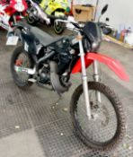 Rieju MRT 50cc motorcross road legal bike – 2019, Registration PE19 JVN, Mileage: 2,107. MOT: