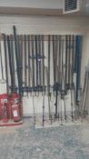Approx 25: Various sash clamps, As lotted per photographs