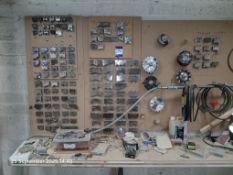 Quantity of woodworking tooling, As lotted per photographs
