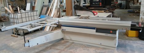 SCM Class Si400ep sliding table panel saw, Serial Number AB00005231, Year of Manufacture 2018, A