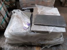 Qty antique style Yorkshire paving - Lift out fee - £5 + VAT