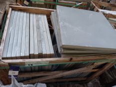 Qty slate 600 x 600 x 30mm approx. 33 to crate - Lift out fee - £5 + VAT