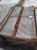 Qty slate 600 x 600 x 10mm approx. 100 to crate - Lift out fee - £5 + VAT