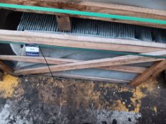 Qty chipped edge slate 600 x 600mm to crate - Lift out fee - £5 + VAT