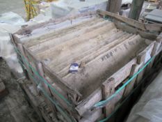 16 VJ-18/1818 Mint Fossil Paving / Coping Stones, 48” x 18” x 2.5CM - Lift out fee - £5 + VAT