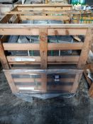 Qty Iris black interlocking tiles, to crates - Lift out fee - £5 + VAT