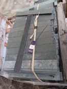 Qty slate 600 x 80 x 10mm approx. 180 to crate - Lift out fee - £5 + VAT