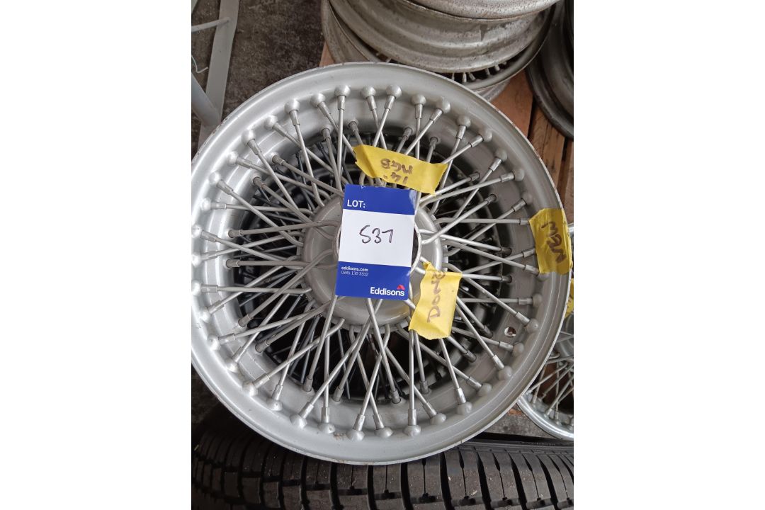 3 wheel rims with codes 14in MGB - Image 1 of 2